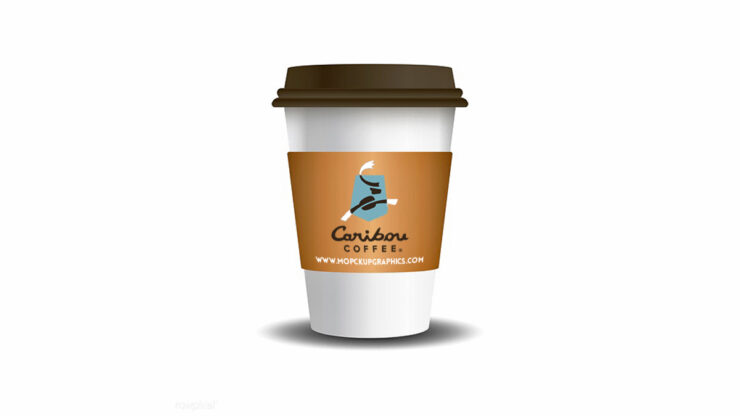 coffee cup sleeve mockup psd - www.mockupgraphics.com
