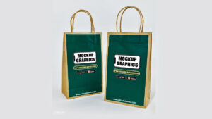 free shopping bag mockup - www.mockupgraphics.com