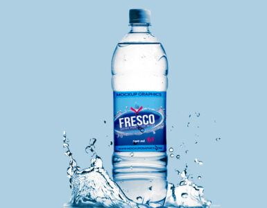 free water bottle mockups - www.mockupgraphics.com