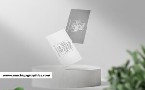 Floating_ Business_ Card_ Mockup_Design_www.mockupgraphics.com