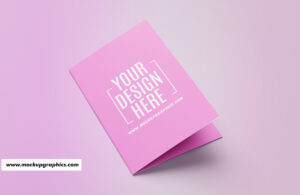 Premium_HalfFold _Brochure _Design _Mockup_www.mockupgraphics.com