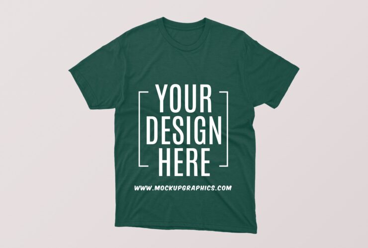 Half_Sleeves_T.Shirt_ Mockup_ Design_www.mockuopgraphics.com