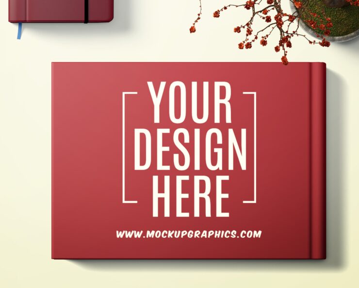 Premium_Landscape_ Book_Mockup_Design_www.mockupgraphics.com
